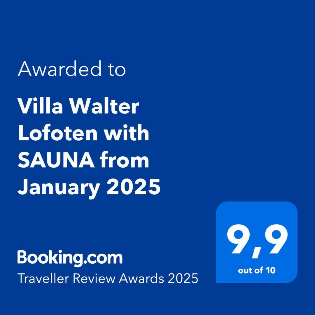 Villa Walter Lofoten With Sauna Kvalnes  Екстериор снимка